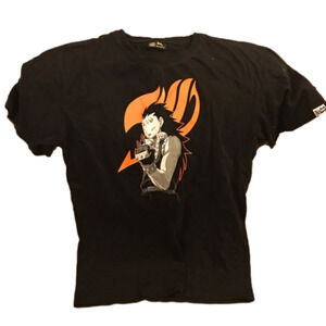 𝅺ANIME T-shirt, men’s size medium. Fits small.  Black.